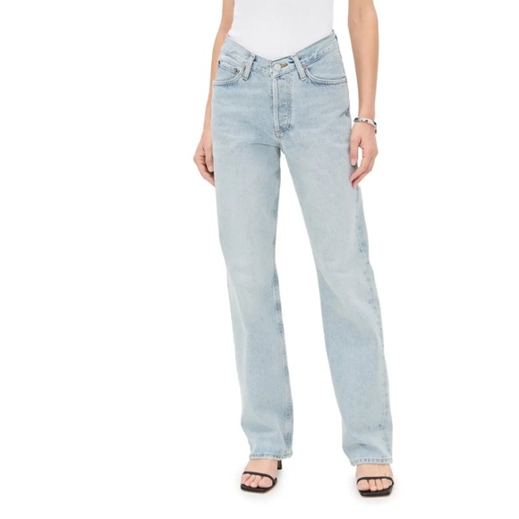 Free People AGOLDE V-Waist Kelly Jeans - Picture 3 of 12